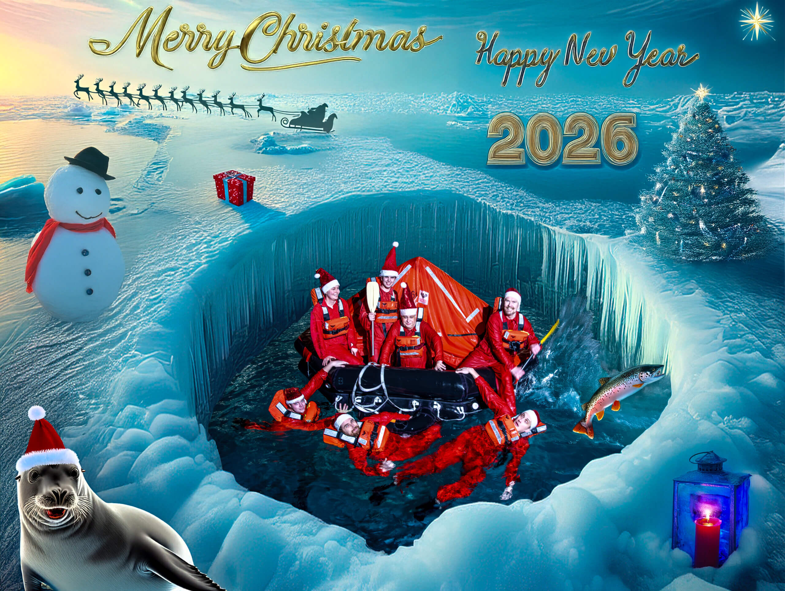 Rauhallista Joulua sekä Menestystä Uudeksi Vuodeksi 2026