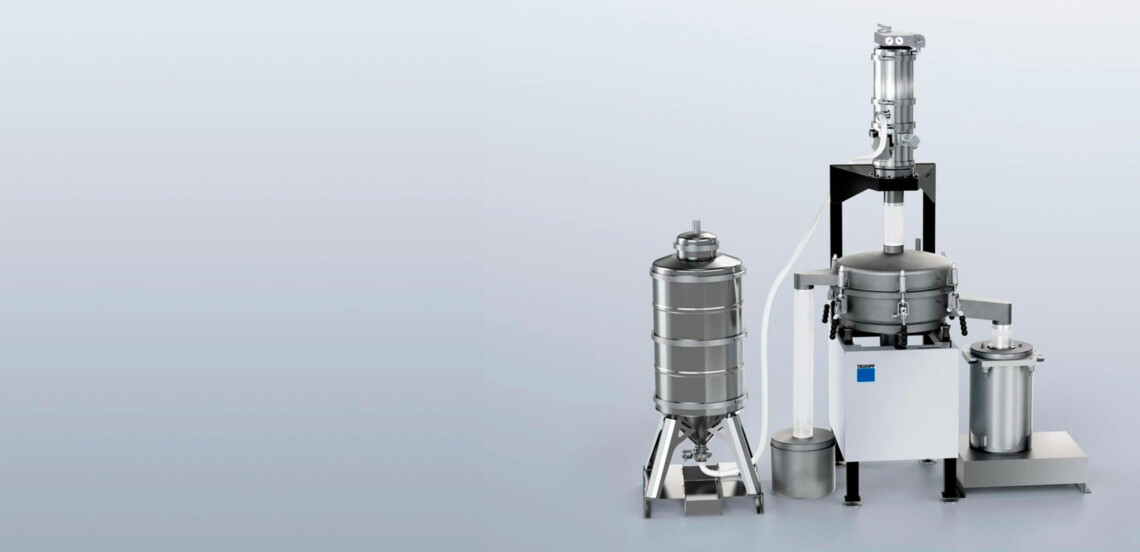 Industrial part and powder management